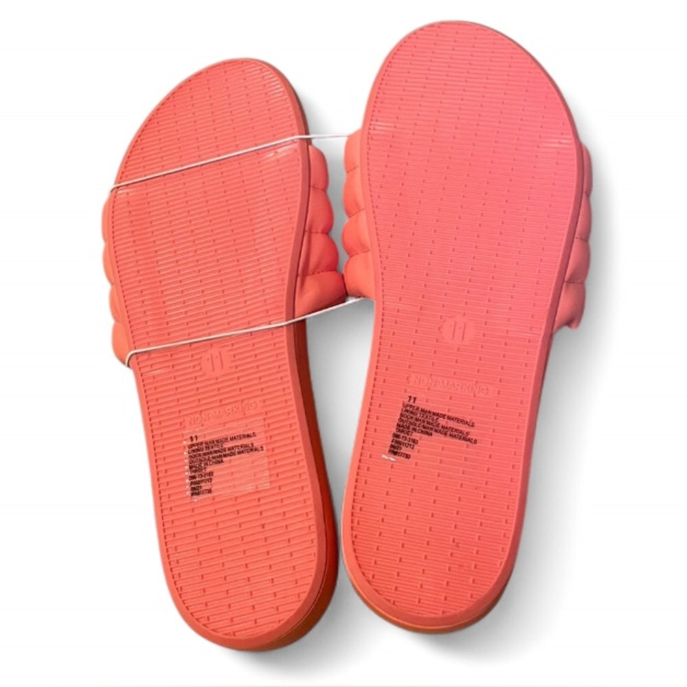 Shade and Shore Orange Kendra Slides Sizes 9 / 11 / 12
Beach Pool Summer Lounge - Picture 2 of 7